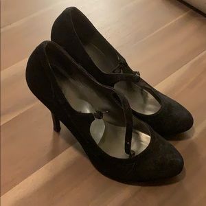 Guess Suede Strap Heels